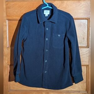 Polar Fleece Navy Blue Shirt, Like New